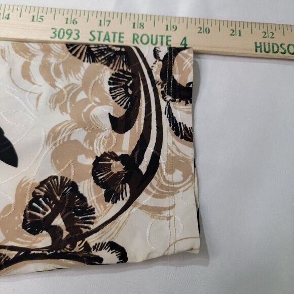 JM Collection Tunic Top Womens 2X Textured Stretch Flowy Pausley Office Career - Picture 11 of 13